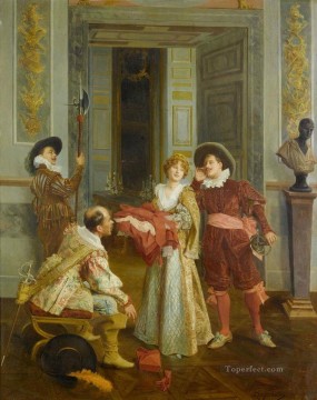 Classical Painting - secret Mariano Alonso Perez Rococo